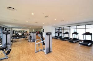 Phòng gym hiện đại tại Cửa Lò Beach Villa bình tân