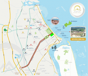 vị trí cửa lò beach villa